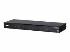 ATEN VS0801HB 8-Port True 4K HDMI Switch - Commutateur vidéo/audio - 8 x HDMI - Montable sur rack