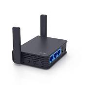 GL.iNet GL-AR750 -Ext(Slate) Routeur Voyage Gigabit AC VPN,300Mbps(2.4GHz)+433Mbps(5GHz) Wi-FI, 128MB RAM,MicroSD Supporté, Pont Répétiteur,OpenWrt/LE
