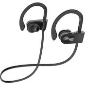 Écouteurs Lakukom LA594A Bluetooth Sans Fil Suppression du Bruit Pliable Noir