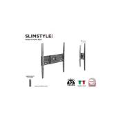 Meliconi 480952 Support Mural Tv Fixe Slim Sp 400 S