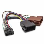 Universe® Câble Adaptateur DIN ISO pour autoradio