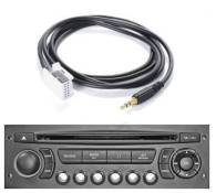 Cable Auxiliaire MP3 pour autoradios d'origine Citroen C1 C2 C3 C4 C5 C6 Picasso