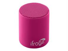 iFrogz Coda POP - Haut-parleur - pour utilisation mobile - sans fil - Bluetooth - fraise