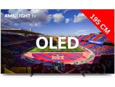 Philips 77OLED808 - Classe de diagonale 77" 8 Series TV OLED - Smart TV - Android TV - 4K UHD (2160p) 3840 x 2160 - HDR