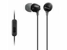 Sony mdr-ex15apb ecouteurs intra-auriculaires avec microphone – noir MDREX15APBCE7