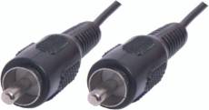 Câble coaxial RCA Erard Audio-vidéo 1,5 m Noir