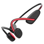 Écouteurs Sport Bluetooth Conduction Osseuse Microphone Boutons Borofone Noir / Rouge