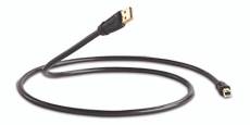 QED QE6901 Câble USB Type A-B 1,5 m Noir