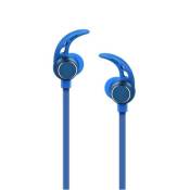 Ecouteur sans fil bluetooth HOCO ES11 magnétique avec microphone pour smartphone et tablette - Bleu