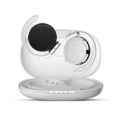 Ecouteurs F2 Bluetooth 5.2, Sans Fil On-ear,Etanche Sport ENC Réduction de bruit – Blanc