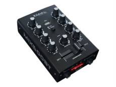 Ibiza Sound MIX500BT - Mixeur analogique - 2 canaux - rack-montable