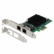 SEDNA - Adaptateur de serveur Ethernet PCIe X1 Dual