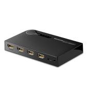 Ugreen - Commutateur vidéo/audio - 3 x HDMI - de bureau