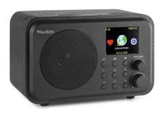 Audizio Venice radio internet WIFI avec batterie et technologie sans fil Bluetooth, Ecran LCD 2.4”, Radio réveil, Charge USB