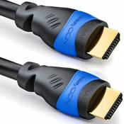 deleyCON 5m Câble HDMI 2.0a/b - Haute Vitesse avec