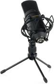 McGrey USB-M 1000 BK Microphone à condensateur pour podcast