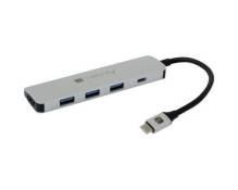 TECHly IADAP-USB31-DOCK4 HDMI / USB / USB-C Adaptateur