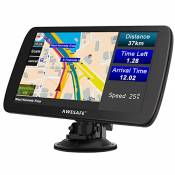 AWESAFE GPS Poids Lourds GPS Voiture 9 Pouce Écran Tactile 52 cartographie Nationale Mises à Jour gratuites Chaque année (9 Pouces + Carte + Bluetooth