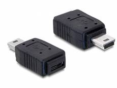 DeLOCK - 65155 - USB-Adapter mini male - USB micro A + B femelle