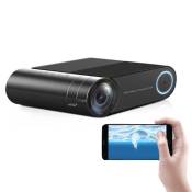 Mini Vidéoprojecteur LED HD 1280 x 720p Miracast Airplay LCD 2400 Lumens YONIS