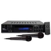 amplificateur hifi - evidence acoustics ea-7360-bt - karaoke 5.2 / usb sd bt fm / 2micros - 4 x75w + 3 x20w