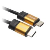 APM Cordon HDMI 4K Ethernet - Mâle/Mâle - Noir -