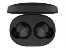 Belkin SoundForm Bolt - Écouteurs sans fil avec micro - intra-auriculaire - Bluetooth - noir - pour Apple iPhone 14, 14 Plus, 14 Pro, 14 Pro Max; Sams