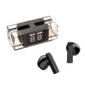 Écouteurs sans fil E90 Bluetooth 5.0 avec affichage numérique touch Stereo SPORT Noir