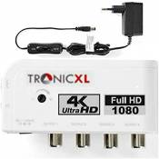 TronicXL CATV 4-way splitter amplificateur TV Amplificateurs