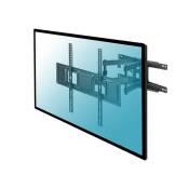 Support TV Mural articulé pour écran LCD LED 37''-80''