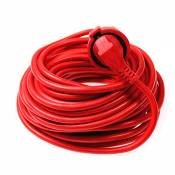 as-Schwabe 51160 Rallonge électrique Câble PVC rouge