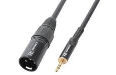 PD Connex Câble Audio Cordon Jack 3,5 Stéréo m/XLR M - 0,5m
