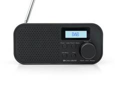 Radio DAB Plus - Caliber HPG319DAB - FM Sans fil 8 heures Portable 150 x 50 x 70 mm Noir