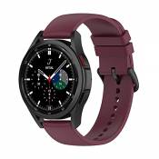 Diruite Bracelet compatible avec Samsung Galaxy Watch 4 40 mm / 44 mm et Galaxy Watch 4 Classic 42 mm / 46 mm, bracelet de rechange en silicone souple