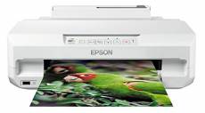 Epson Imprimante Expression Photo XP-55, Monofonction, Impression recto verso, double bac frontal, A4, Jet d'encre 6 couleurs, Wifi Direct, Cartouches