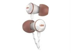 The House of Marley Nesta - Écouteurs avec micro - intra-auriculaire - filaire - rose gold