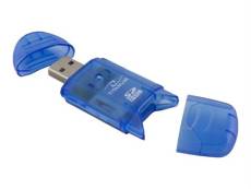 Titanum TA101B - Lecteur de carte (MS, MMC, SD, MS Duo, xD, MS PRO Duo, RS-MMC, SDHC) - USB 2.0