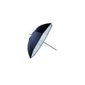 Falcon Eyes Urn-48tsb1 Parapluie 2 En 1 Blanc + Cover Argent/noir 100cm
