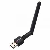 Octagon 150 Mbit/s wl028 Clé WiFi USB avec antenne noir