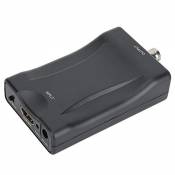 Tosuny Convertisseur de Capture Vidéo USB, Convertisseur vidéo HDMI vers BNC, Convertisseur vidéo HDMI vers BNC pour écran TV, Compatible avec Les sys