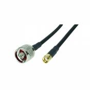 Netis PC300 cable antenne WiFi 3M type N Male / RP-SMA