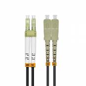 Jeirdus CDL Micro Câble fibre optique multimode LC vers SC 10G OM3 50/125 40 m