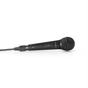 KOMELEC FRANCE Microphone Filaire Avec Câble Xlr Vers Jack 6.35 5m