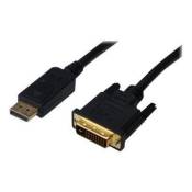 ASSMANN - Câble DisplayPort - DisplayPort (M) pour DVI-D (M) - 3 m - noir