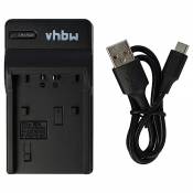 vhbw Chargeur Micro USB câble pour caméra Sony Handycam