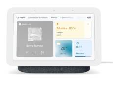 Enceinte intelligente sans fil Bluetooth et Wi-Fi Google Nest Hub 2è génération avec écran connecté Charbon