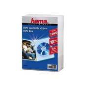 Hama - Boîtier fin de stockage pour CD/DVD - capacité