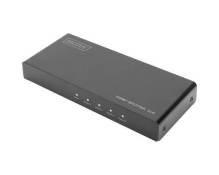 DIGITUS HDMI Splitter DS-45325 - Répartiteur vidéo/audio - 4 x HDMI - de bureau