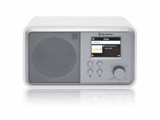 Radio internet wi-fi et numérique dab- dab+- fm, bluetooth, usb, télécommande, roadstar, ir-390d+bt-wh, , blanc