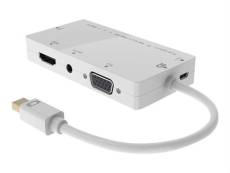 MicroConnect - Convertisseur vidéo - DisplayPort - DVI, HDMI, VGA - blanc